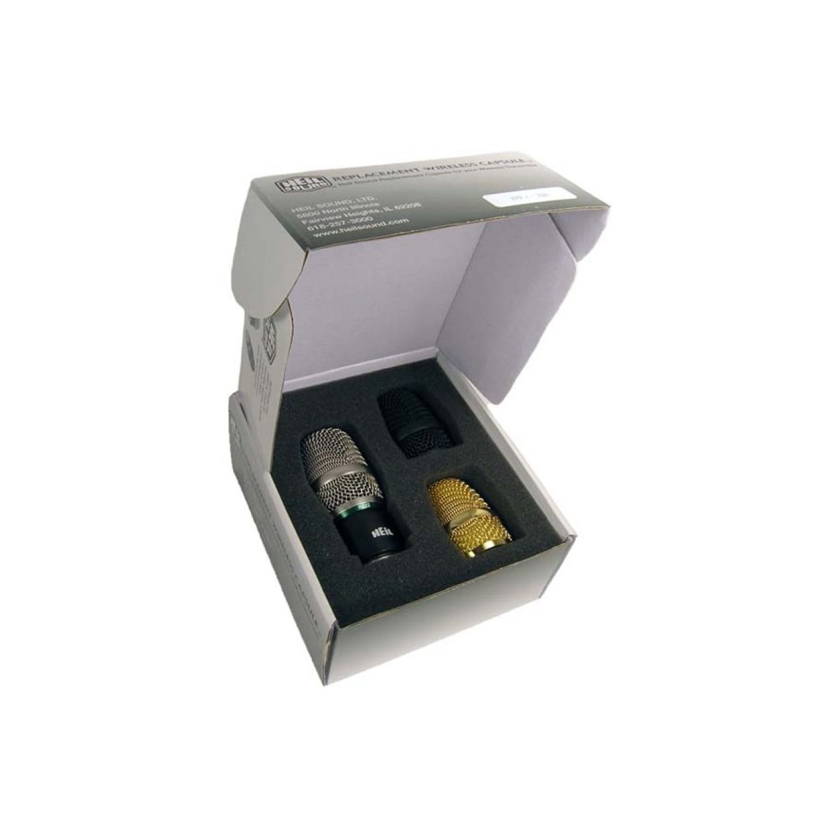 HEIL SOUND RC 22 wireless microphone replacement capsule 3 COLORS KIT