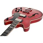 HAGSTROM - VIKB-WCT - Viking® Bass - 4 string - Wild Cherry Transparent