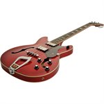 HAGSTROM - VIKB-WCT - Viking® Bass - 4 string - Wild Cherry Transparent