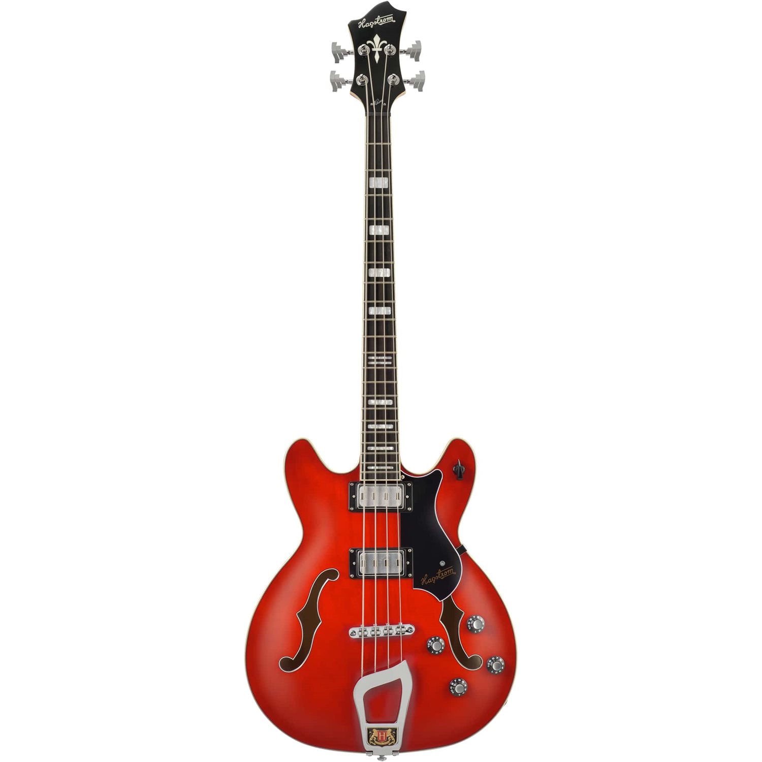 HAGSTROM - VIKB-WCT - Viking® Bass - 4 string - Wild Cherry Transparent