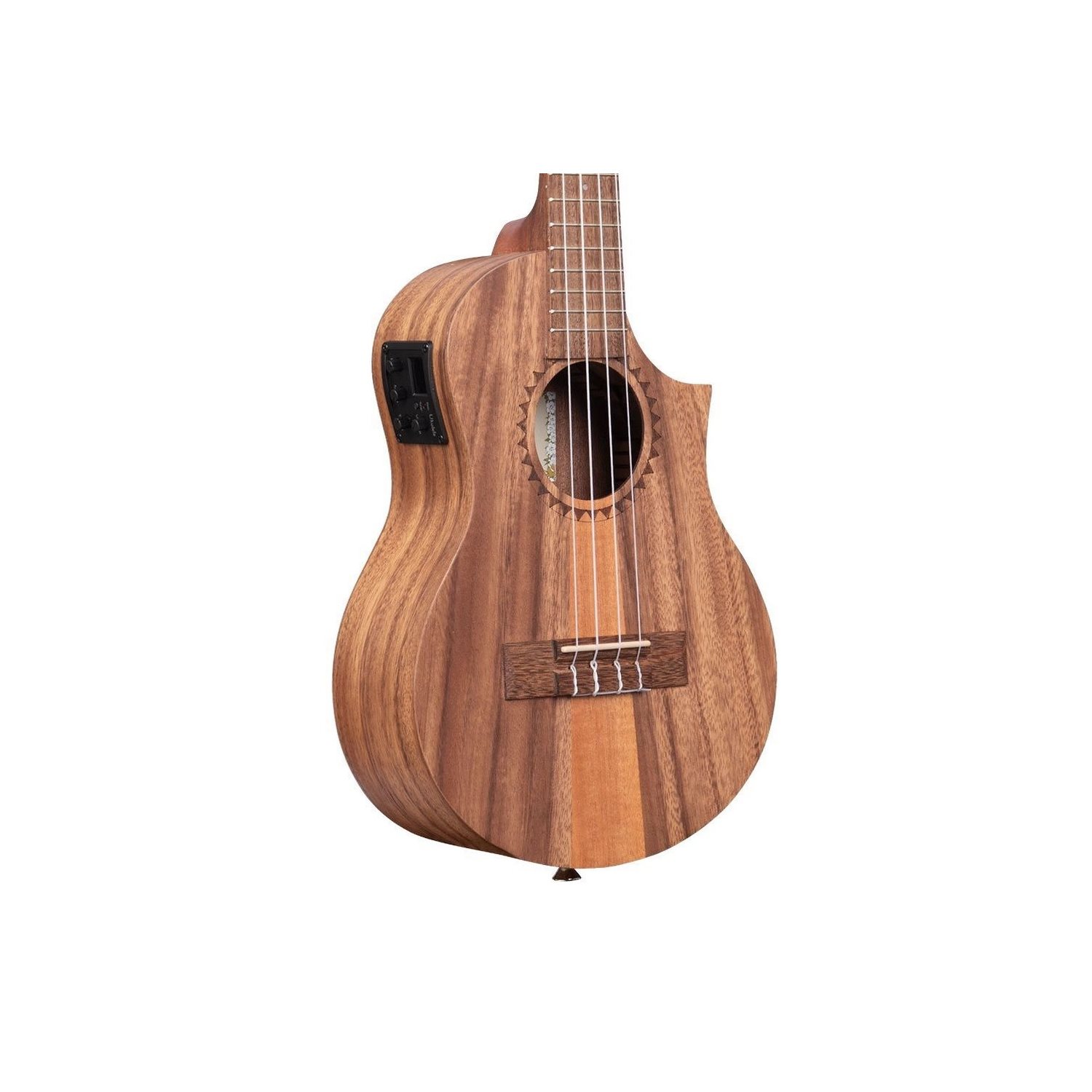 KALA KATKCCE Concert Ukulele Teak TriTop w / Cutaway