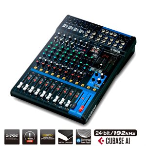 YAMAHA - MG12XU - 12-Channel Mixing Console - USB W / EFFECTS