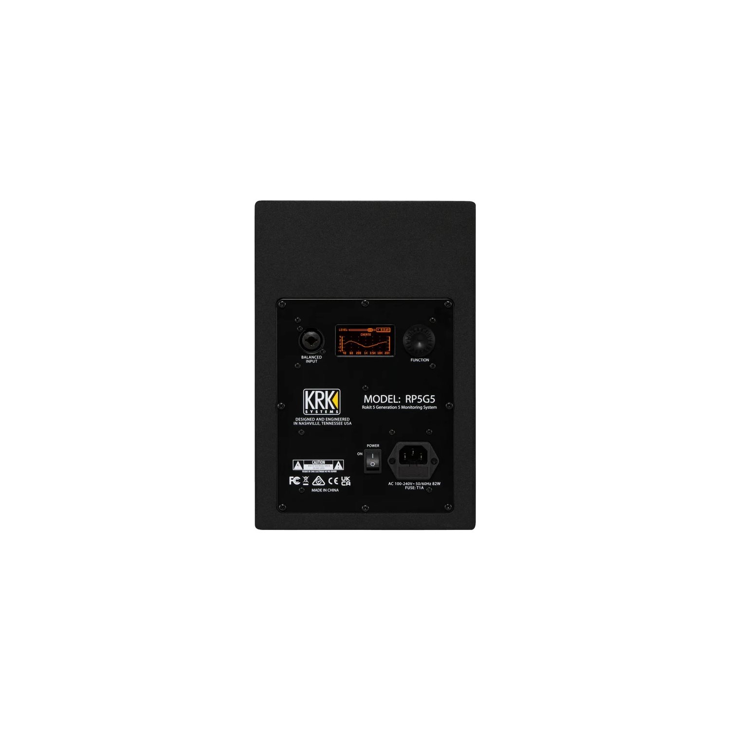 KRK - RP5-G5 - ROKIT® GENERATION FIVE POWERED STUDIO MONITOR - 5''