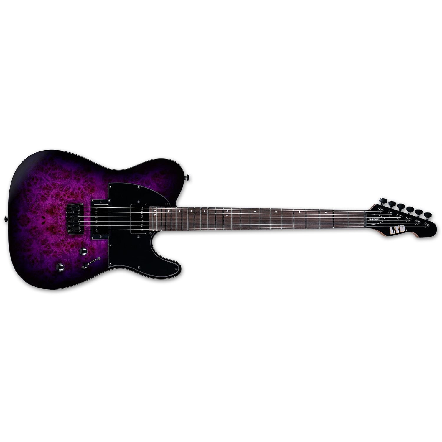 ESP LTD - TE200DXPRB - electric Guitar - Purple Burst