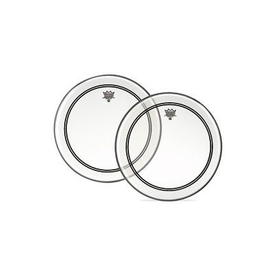 REMO - 12'' POWERSTROKE 3 CLEAR, avec FALAM PATCH REMO - 12'' POWERSTROKE 3 CLEAR, avec FALAM PATCH