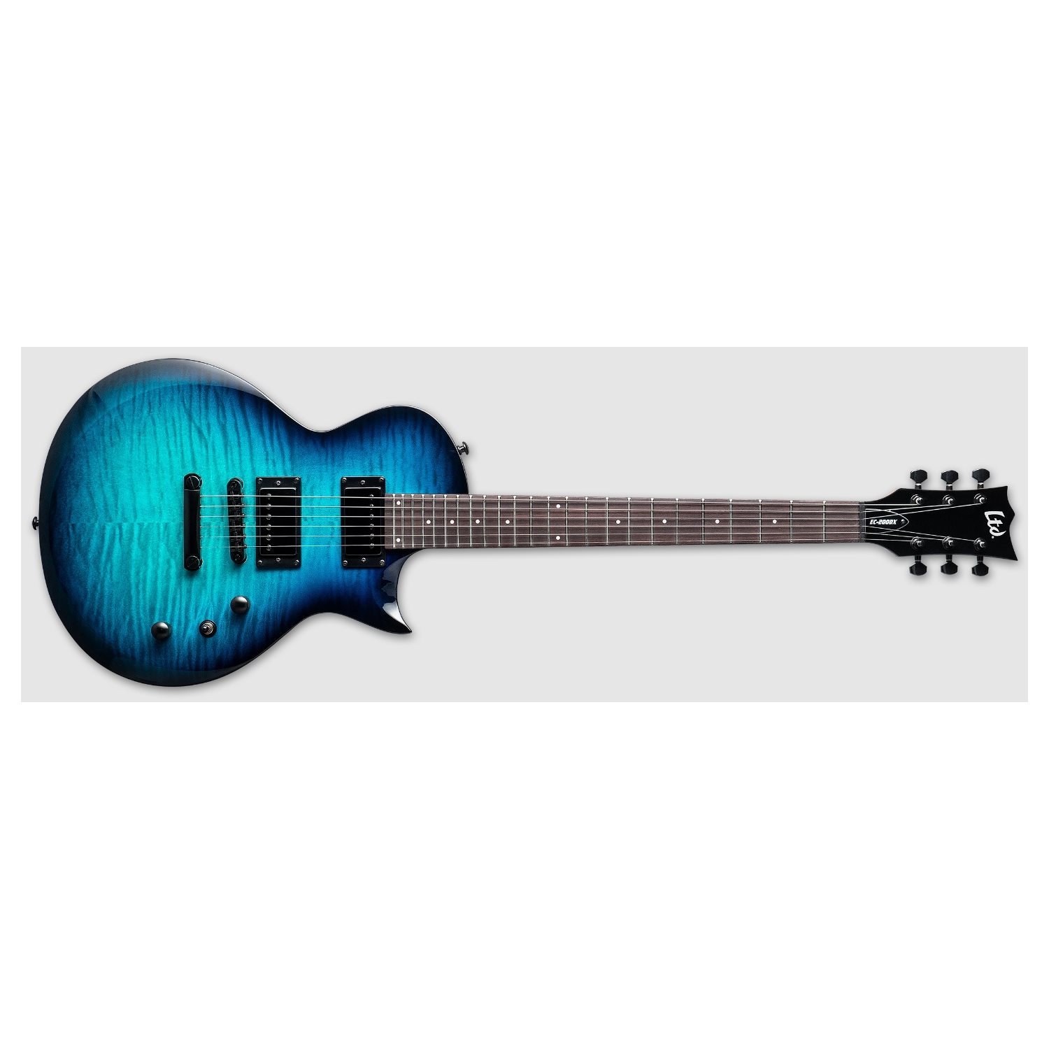 ESP LTD - EC200DXBLB - Guitare électrique avec simple cutaway série EC-200DX - Burst Blue ESP LTD - EC200DXBLB - Guitare électrique avec simple cutaway série EC-200DX - Burst Blue