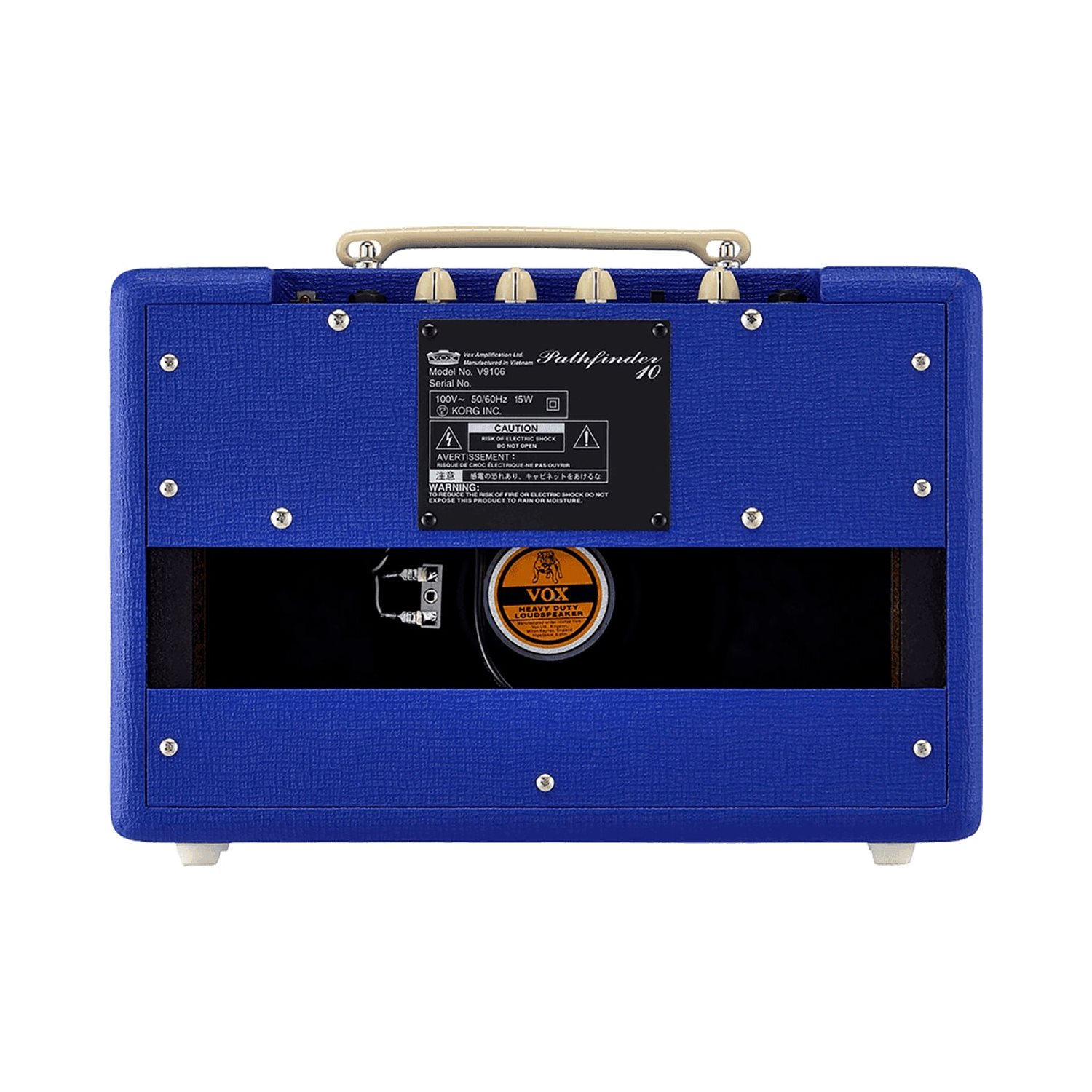 VOX - PATHFINDER 10 - portable guitar amp - 6,5'' - UNION JACK - BlUE ...