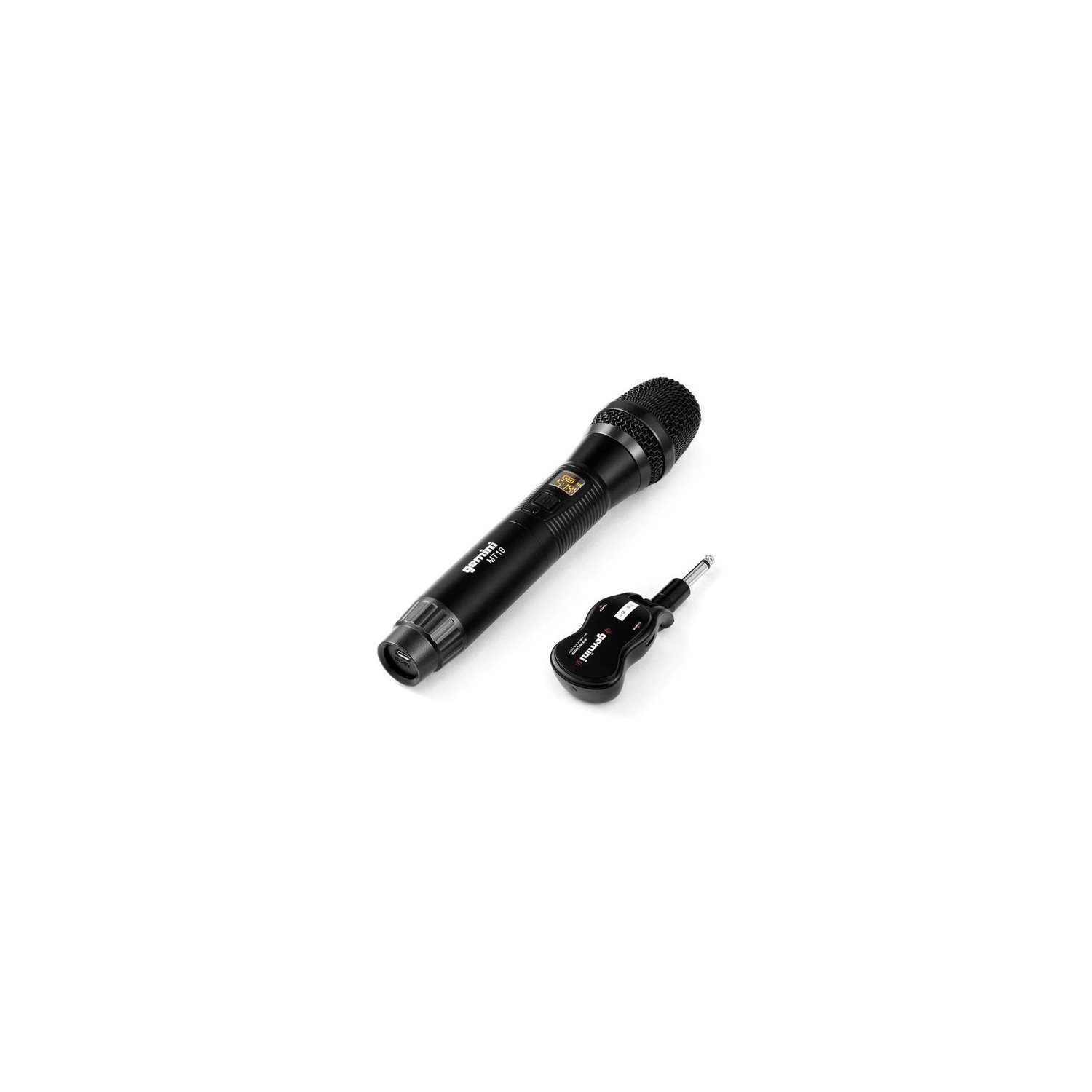 Microphone Sans Fil HUACAM 2.4G Pour 2 Personnes - Karaoké, Chant, Discours - Avec Récepteur